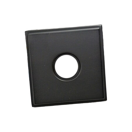 Baldwin Passage Rosettes Satin Black R050.190.PS